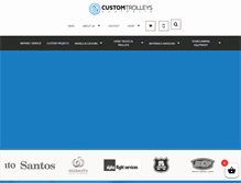 Tablet Screenshot of customtrolleys.com.au